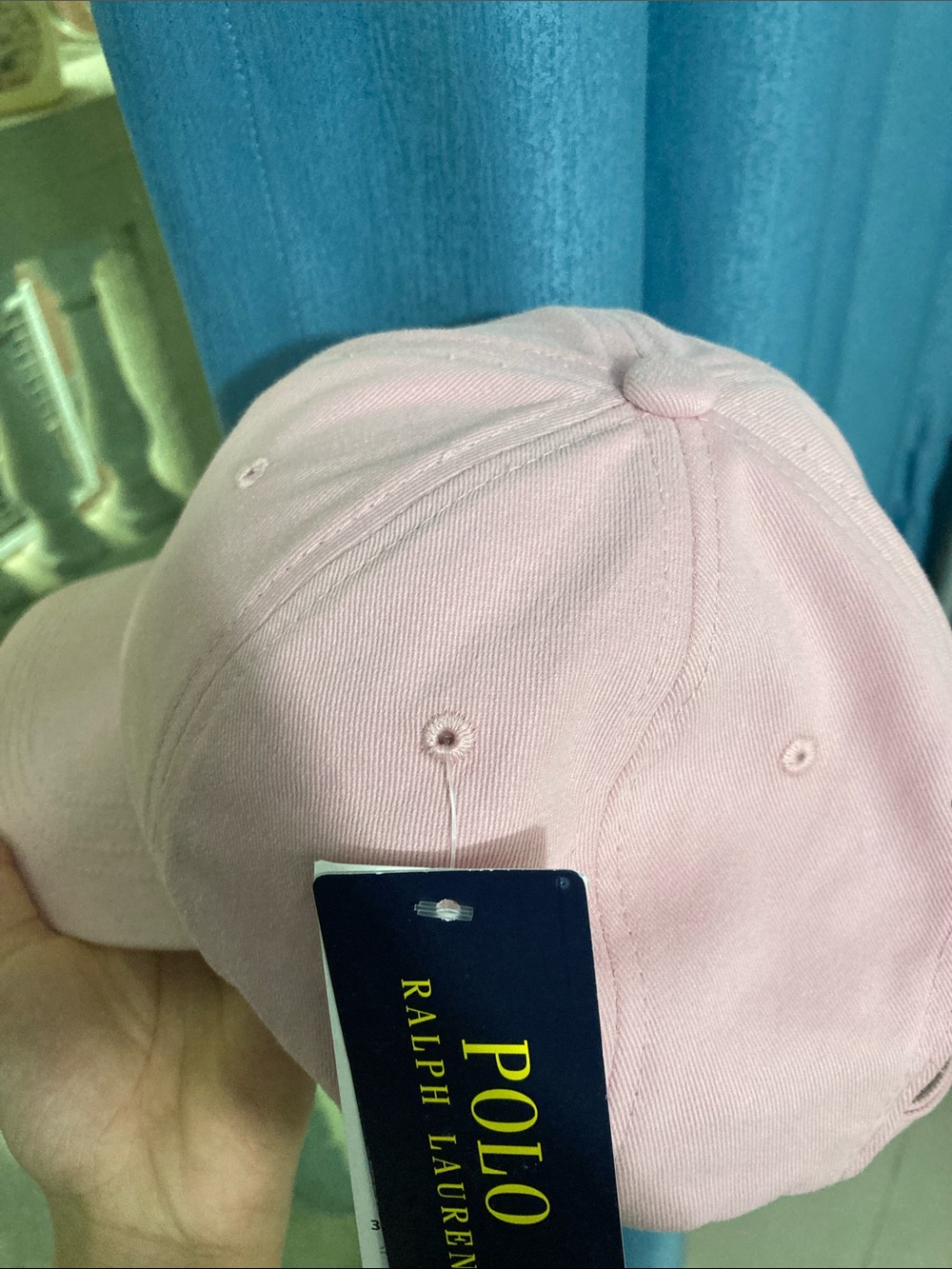 Ralph Lauren Pink Polo Pony Baseball Cap - Picture 2 of 3